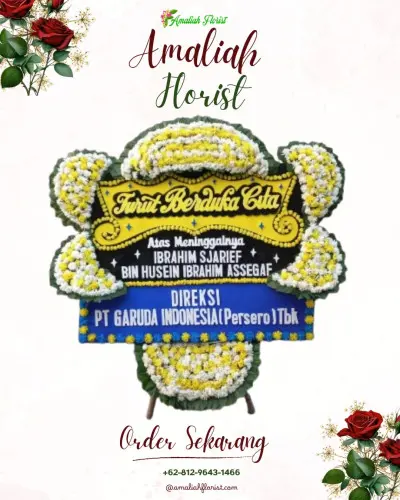 Papan Bunga Duka di Pandaan Pasuruan